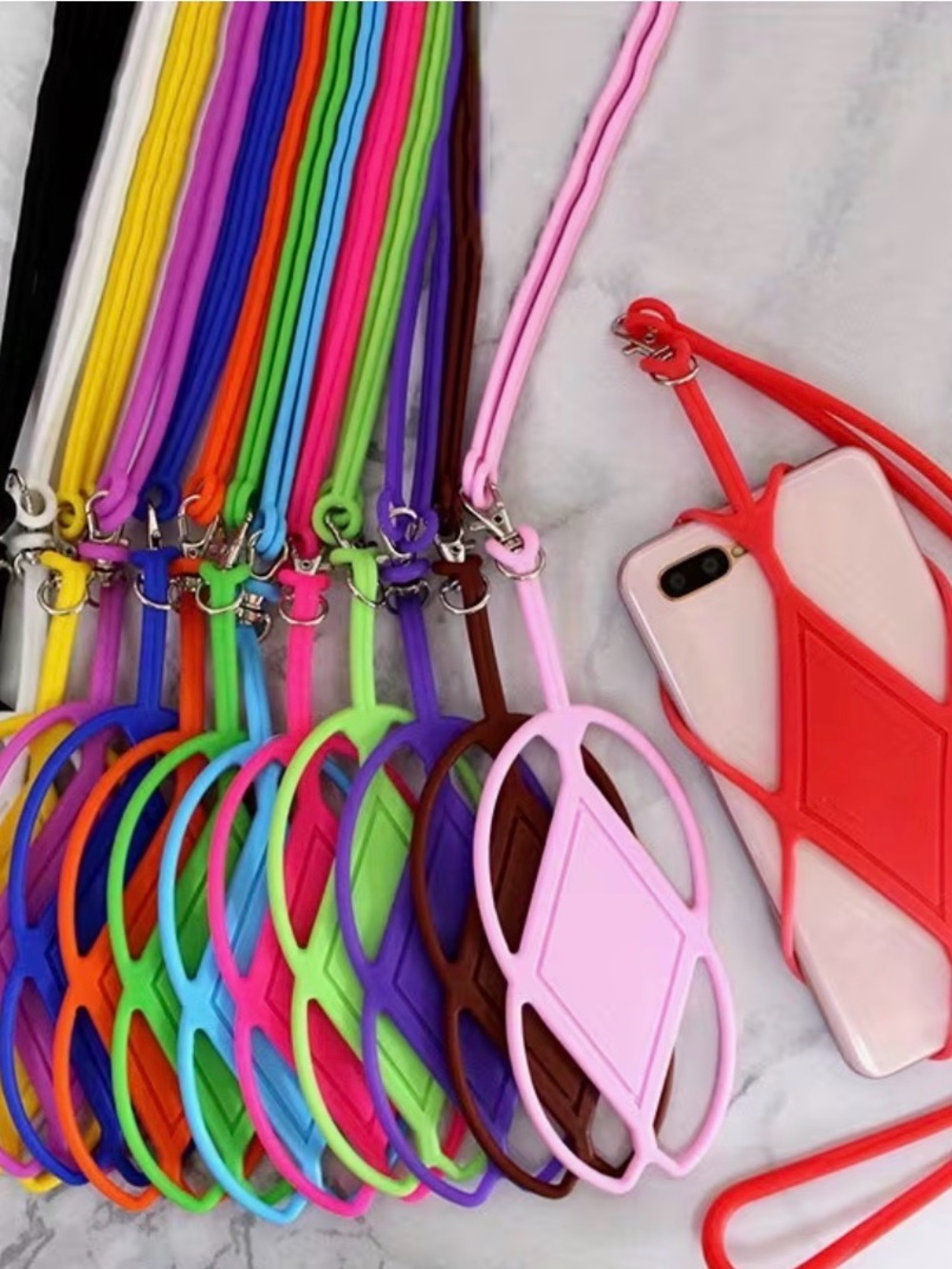 💕5/25💕Universal Crossband Phone Lanyard Case Various Colors Available - Picture 6 of 6